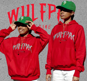 " CRESCENT LOGO "  Edition Wulfpac Regime Pullover Hoodie